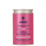 Longevidad - Reishi Orgánico (La Reina de los Hongos) Extracto Doble de Espectro Completo 10:1 para ayudar a Calmar, Desestresarse y Dormir" - Disponible en 5 tamaños: 75, 100, 125, 200 y 250 gramos. Bolsa de cáñamo incluida!