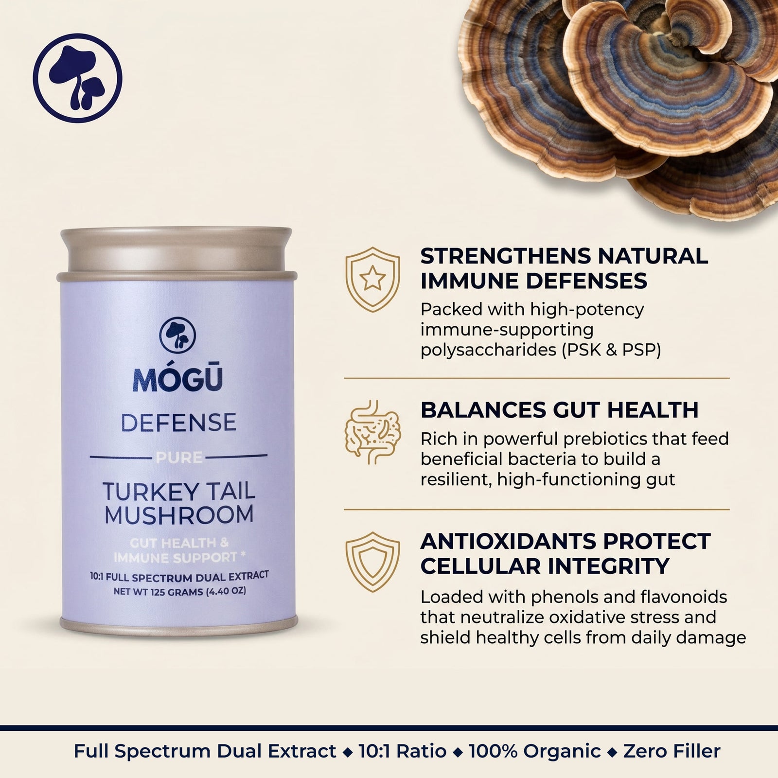 Organic Turkey Tail