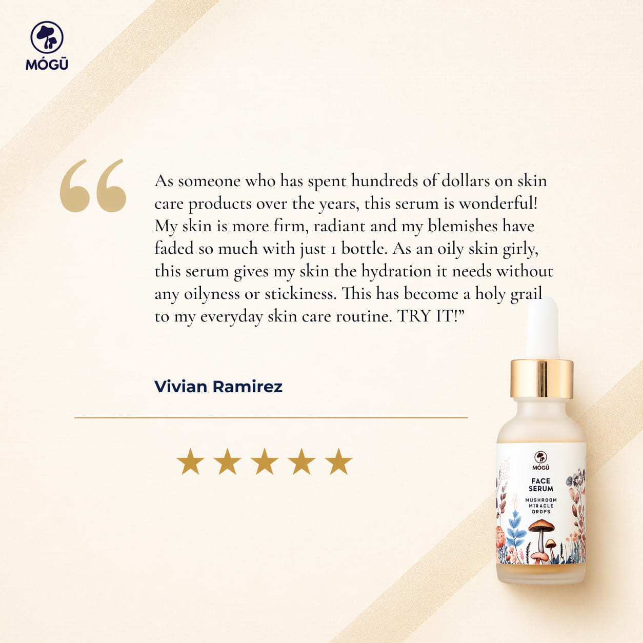 Organic Mushroom Face Serum