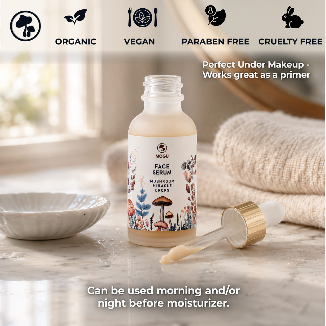 Organic Mushroom Face Serum