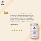Vitalidad - Hongo de Nieve Orgánico "El Hongo de la Belleza" Extracto doble 10:1 para Hidratación y Enfoque de la piel - Disponible en 5 tamaños: 75, 100, 125, 200 y 250 gramos. Bolsa de cáñamo incluida!